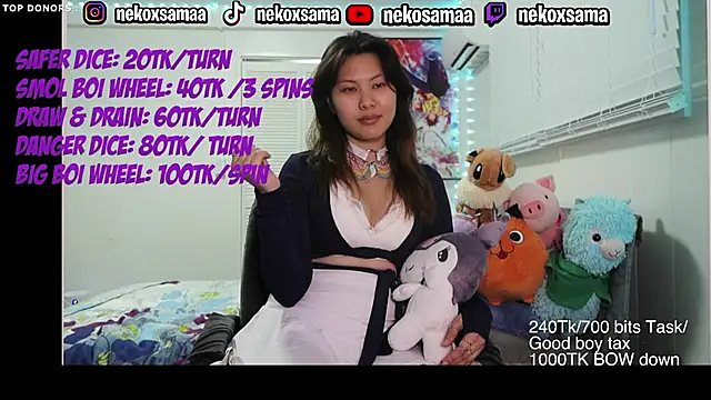 NekoxSama live cam on StripChat