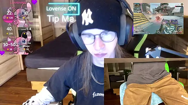 YoungSebi webcam