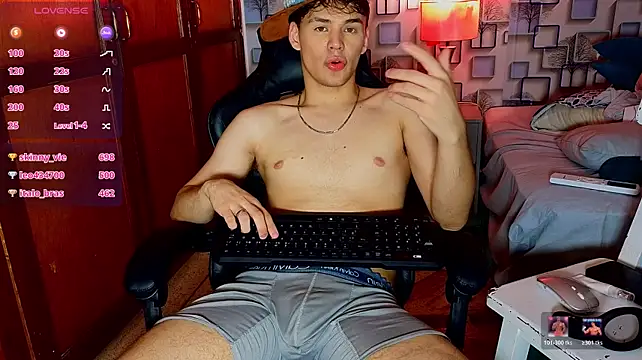 logansteel_ (M twink) - CONTROL MY COCK AND STROKING HARD 5min