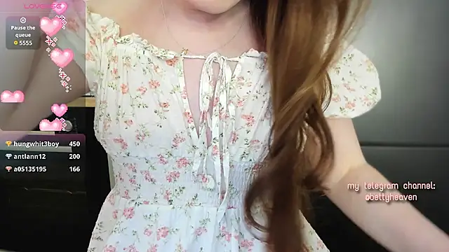 bettyheaven (T teen) - cum show
