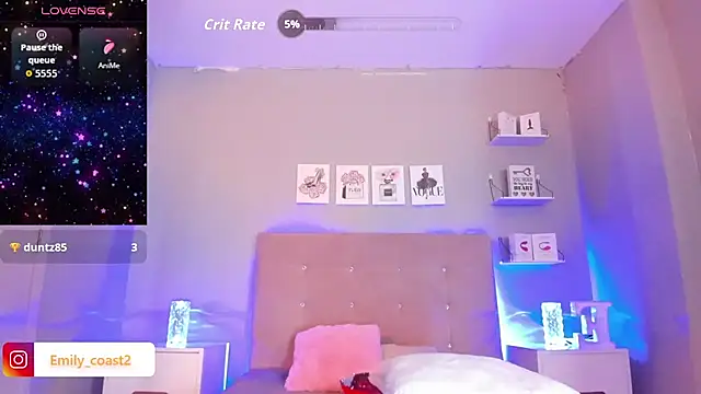 EmilyCoast-1 live cam on StripChat