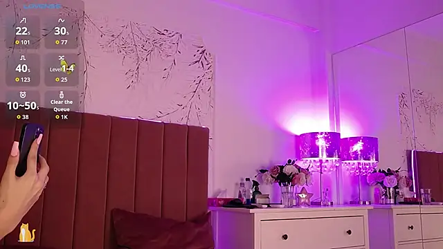 PinkySparks webcam