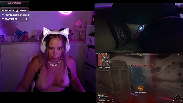 Angie-night webcam