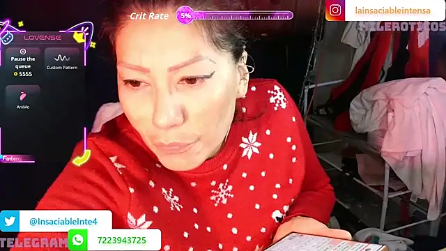 LaInsaciableIntensa webcam