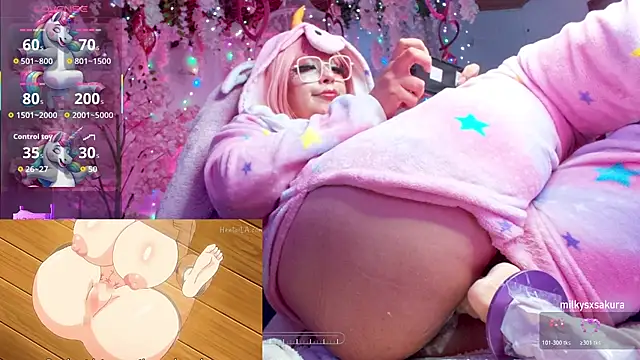 MilkyXSakura webcam