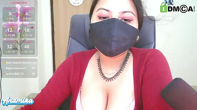GoddessAnamika webcam