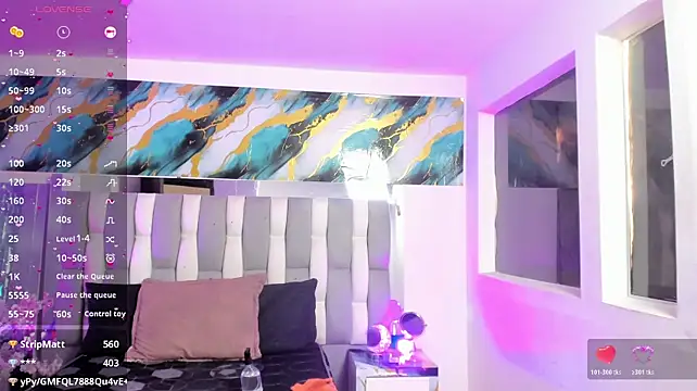 IsaDiiaz live cam room