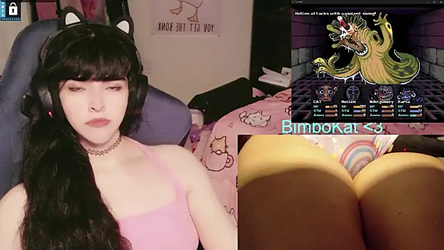 BimboCat live sex cam