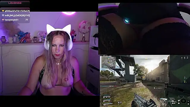 Angie-night webcam