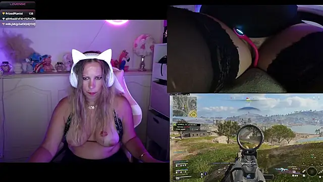 Angie-night webcam