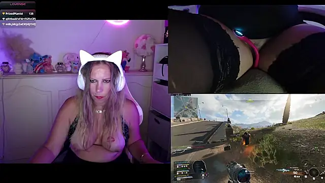 Angie-night webcam