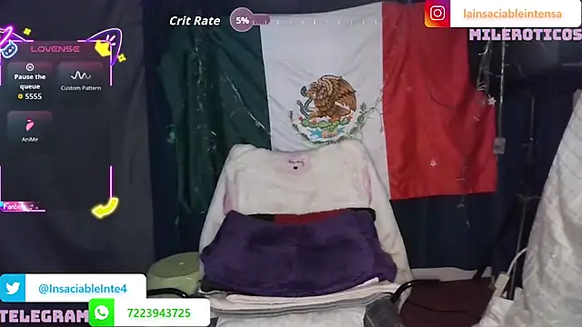 LaInsaciableIntensa webcam