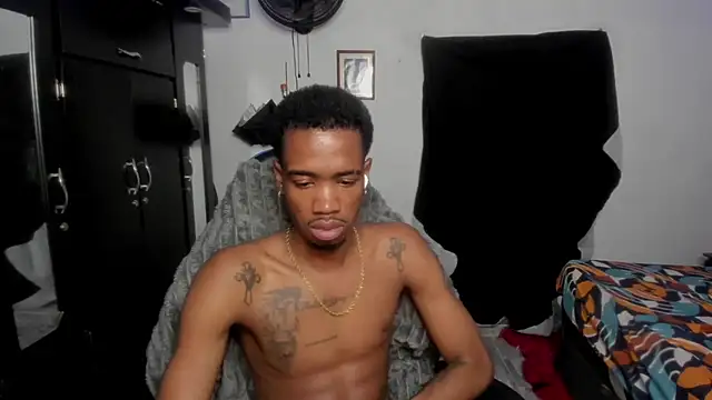 kofi_exotic_2 (M young) - totally naked + masturbation