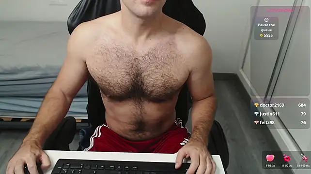 cutehairymacho webcam