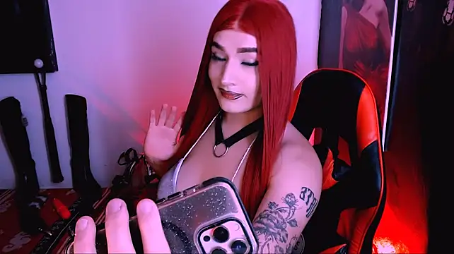 bubble_red webcam