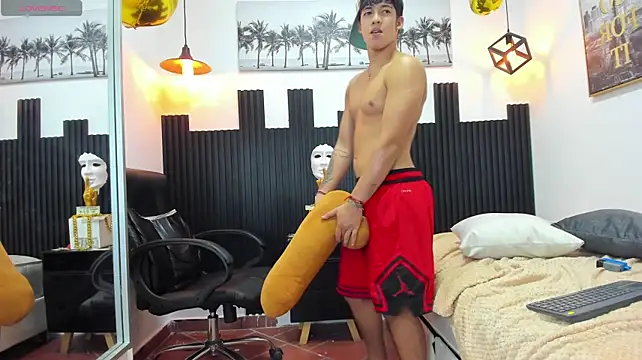 ren_storm (M twink) - hot masturbation