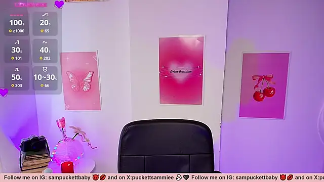 Sampuckettbaby live cam on StripChat