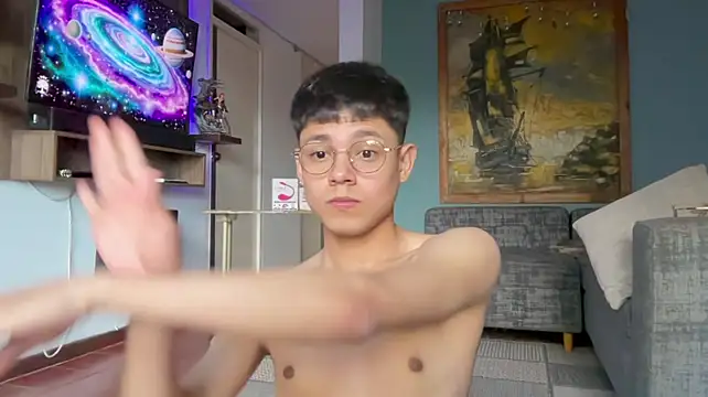 andy_belier23 (M twink) - ride dildo and masturbating for 10 mt