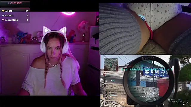 Angie-night webcam
