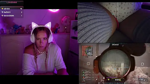 Angie-night webcam