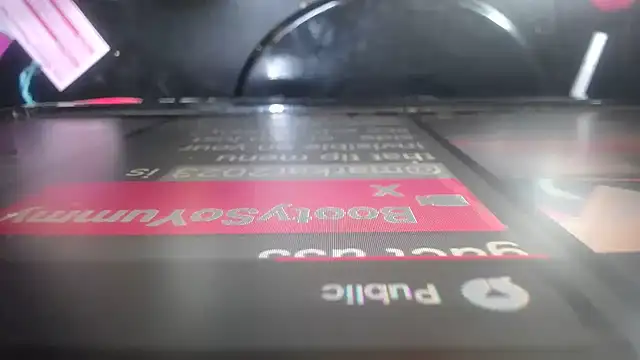 BootySoYummyX webcam