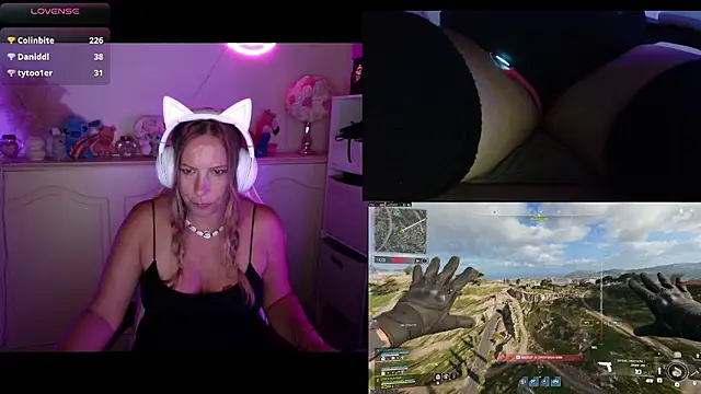 Angie-night webcam