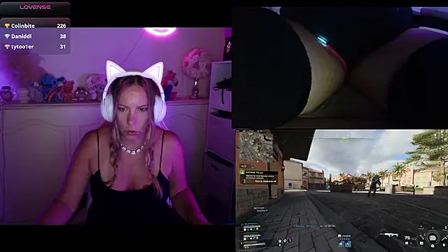 Angie-night webcam