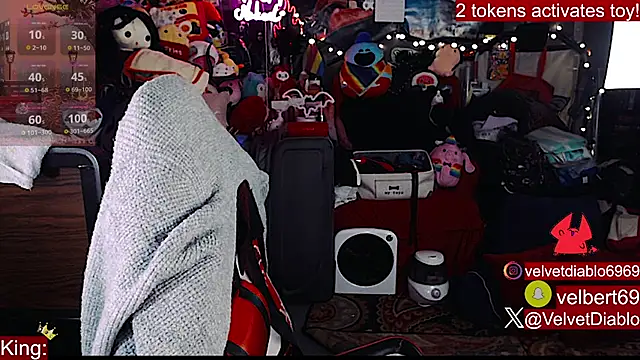 VelvetDiablo 🤜 live naked stream