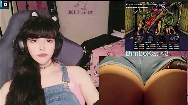 BimboCat live sex cam