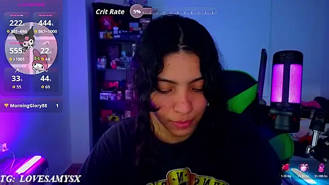 Lovelyamyy live cam on StripChat