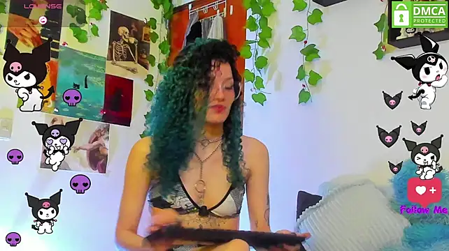 Bluedarkelf888 live cam on StripChat