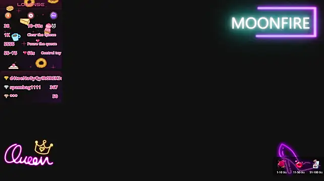moonfiredancer live cam on StripChat