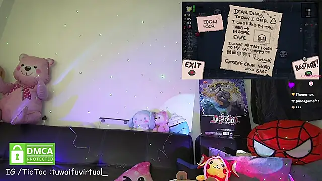 TuWaifuVirtual1 live cam on StripChat
