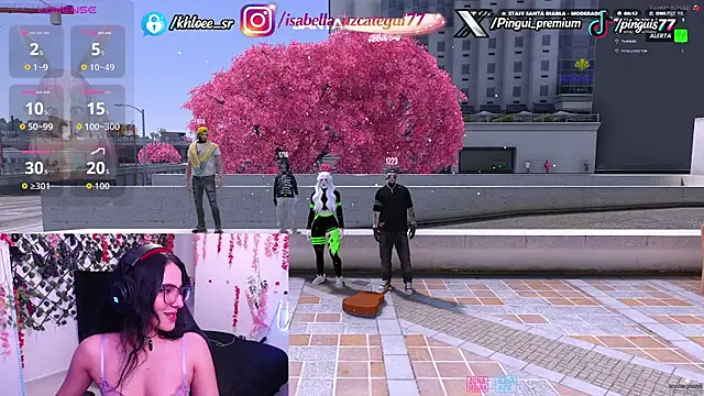 khloe_srr (F young) - twerking gorila dildo anal show