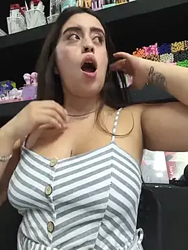 missnyrasecret (F young) - Off top in public in store