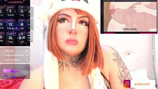 AriaBursett live cam on StripChat