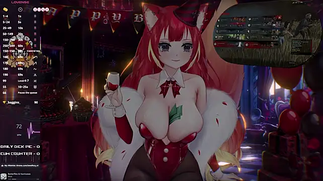 lewdfoxy_vt (F young) - 🦊 HAPPY FOX DAY 🎂 BIRTHDAY STREAM 🎁