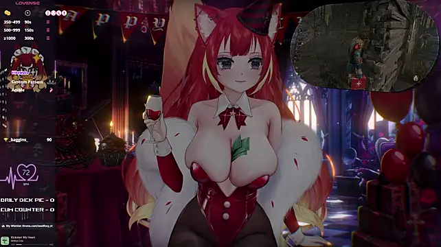 lewdfoxy_vt (F young) - 🦊 HAPPY FOX DAY 🎂 BIRTHDAY STREAM 🎁