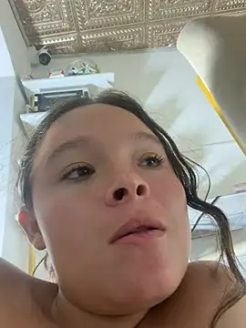 yasmina_noir (F young) - Close and open asshole