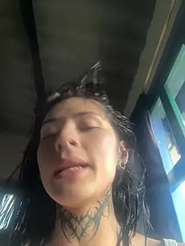 babeel_ (F young) - anal + oil body + suck dildo