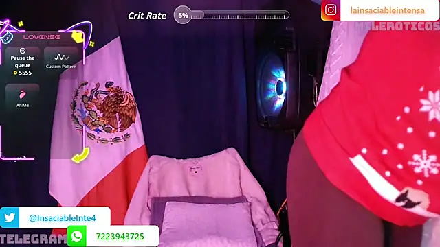 LaInsaciableIntensa live cam