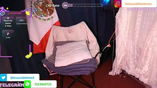 LaInsaciableIntensa live cam