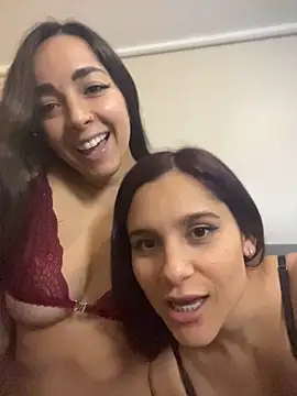 anahicita (F milf) - Boob rubbing and lesbian kiss 🔥🥵