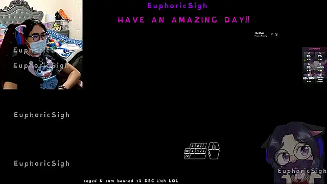 EuphoricSigh live cam on StripChat