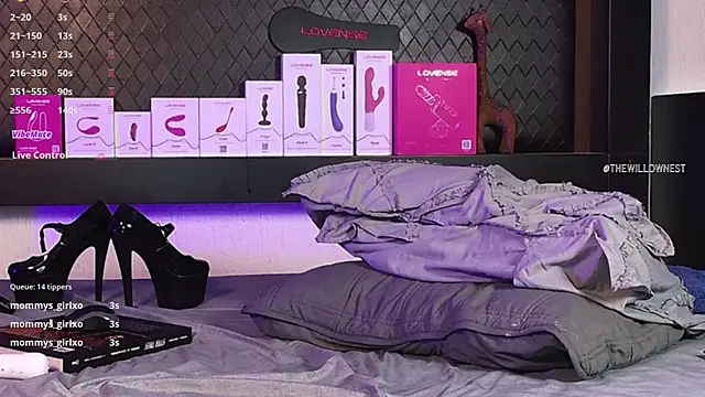 thewillownest_ (F young) - finger my ass then add large plug