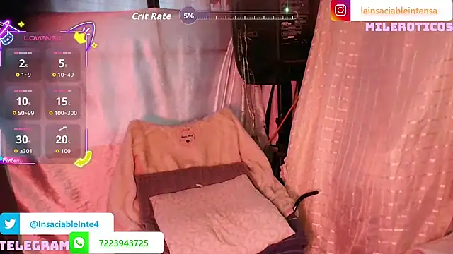 LaInsaciableIntensa live cam