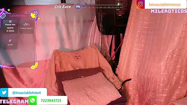 LaInsaciableIntensa live cam