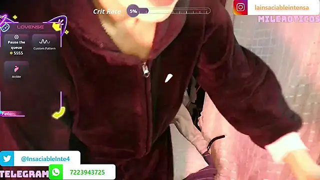 LaInsaciableIntensa live cam