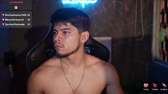 david_capizzi_ (M young) - Oil show + Lovense MAX 💦⚡ FULL CUM