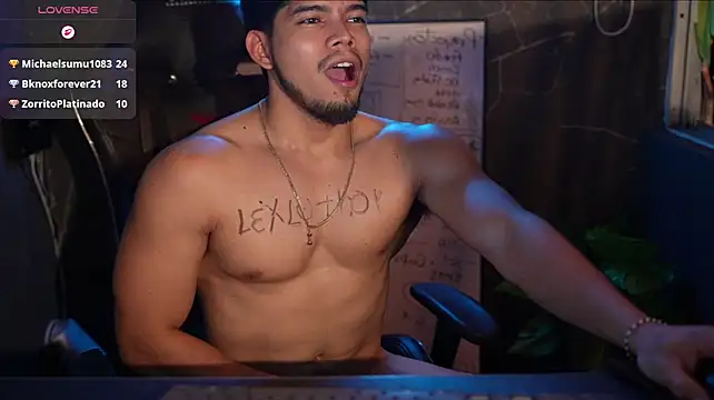 david_capizzi_ (M young) - Oil show + Lovense MAX 💦⚡ FULL CUM